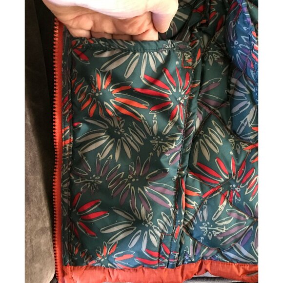 Golite Women's Puffer Down Vest Diamond Quilted Pattern Orange XS - Picture 10 of 12